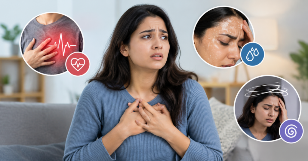 Why Can Anxiety Cause A Racing Heart, Sweating, Or Dizziness?